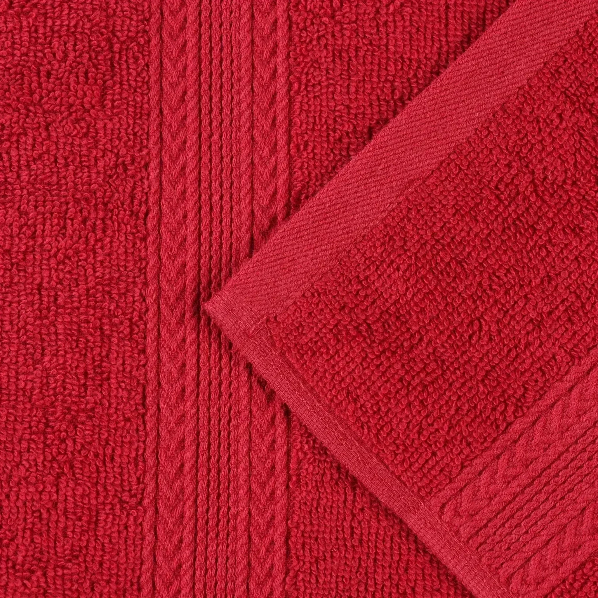 Eco-Friendly Ringspun Cotton Towel Set 8-Piece - Towel Set by Superior Brand