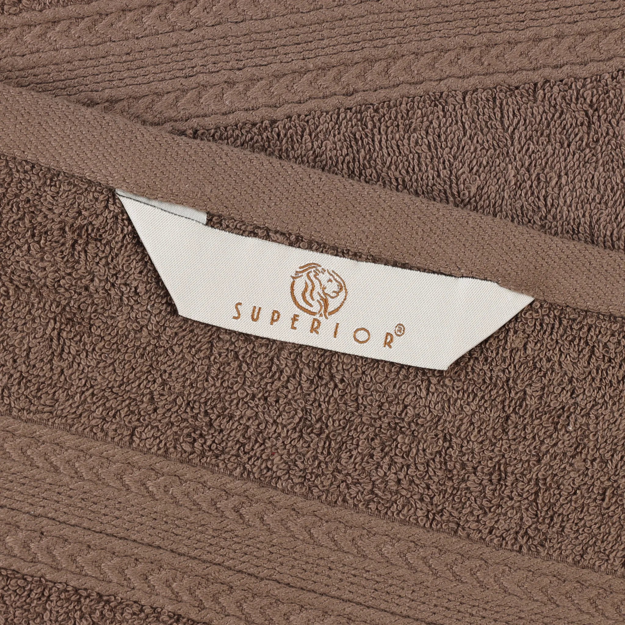 Eco-Friendly Ringspun Cotton Towel Set 8-Piece - Towel Set by Superior Brand