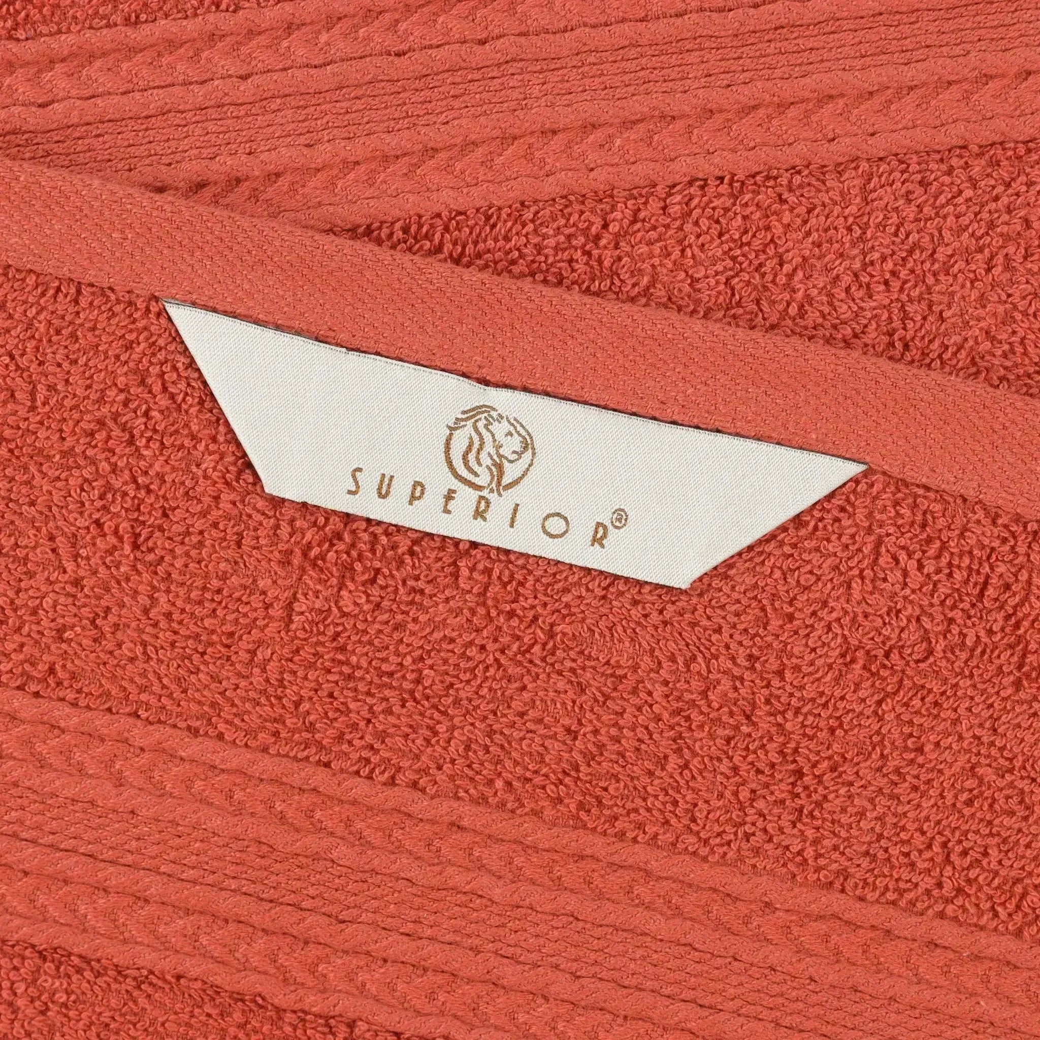 Eco-Friendly Ringspun Cotton Towel Set 8-Piece - Towel Set by Superior Brand