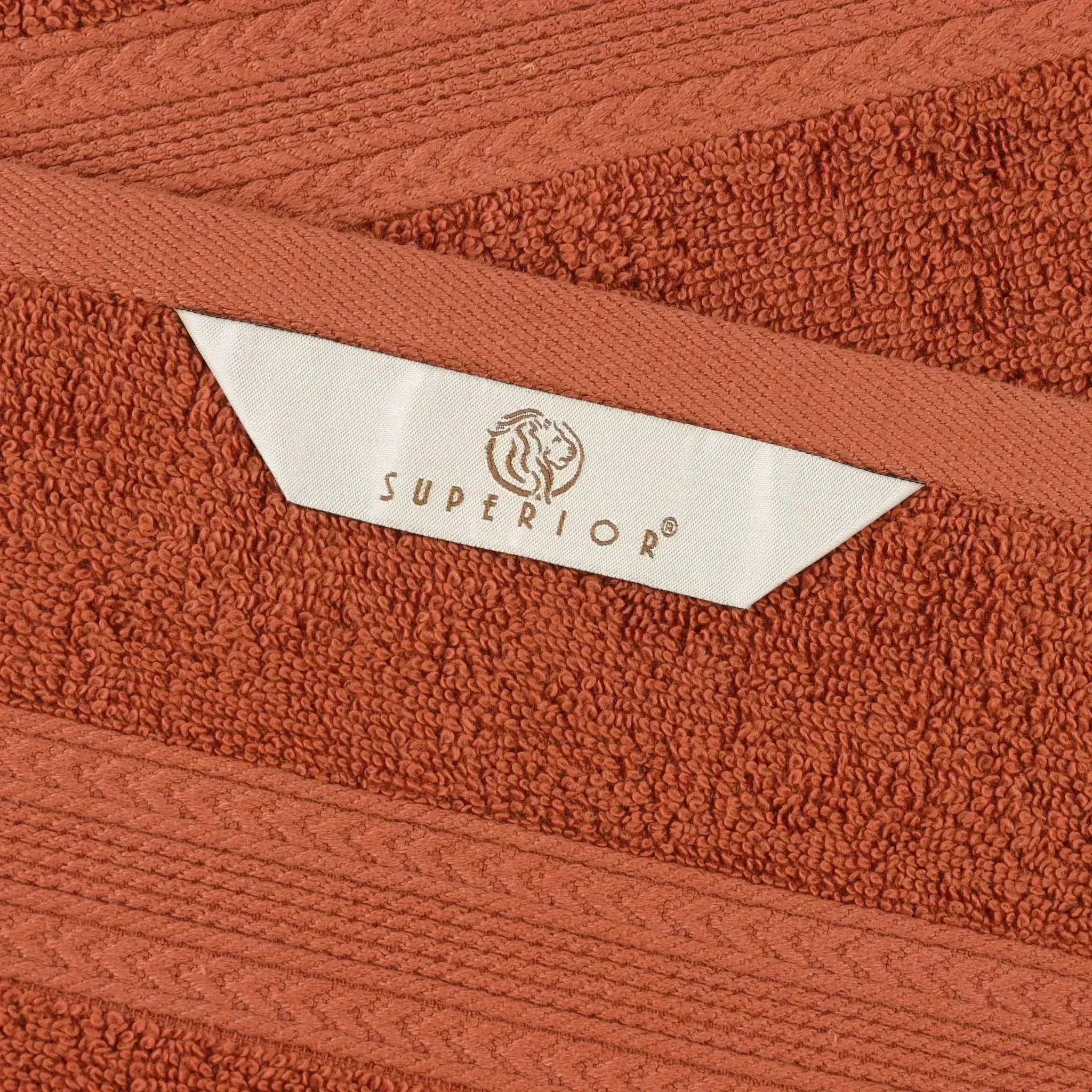 Eco-Friendly Ringspun Cotton Towel Set 8-Piece - Towel Set by Superior Brand