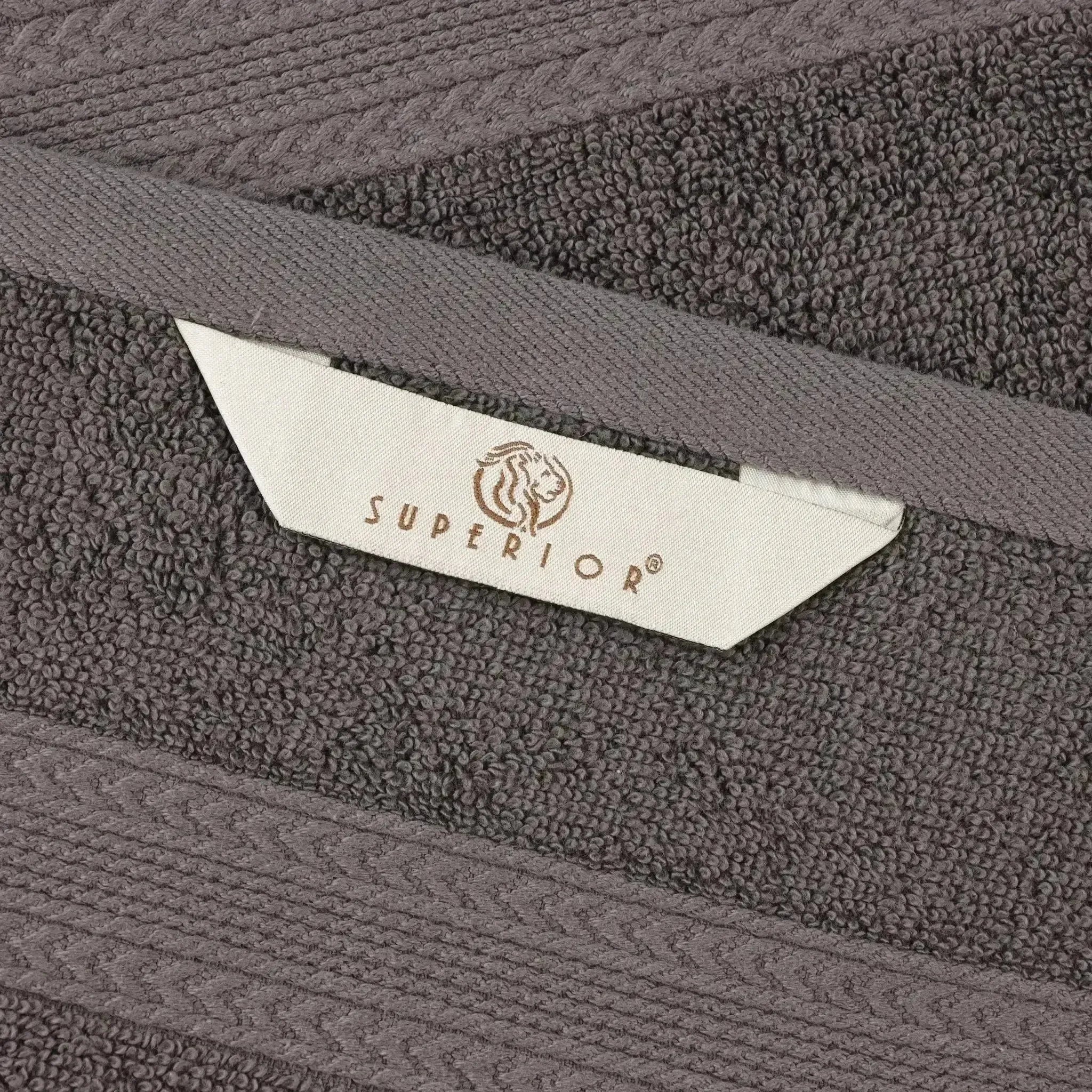 Eco-Friendly Ringspun Cotton Towel Set 8-Piece - Towel Set by Superior Brand