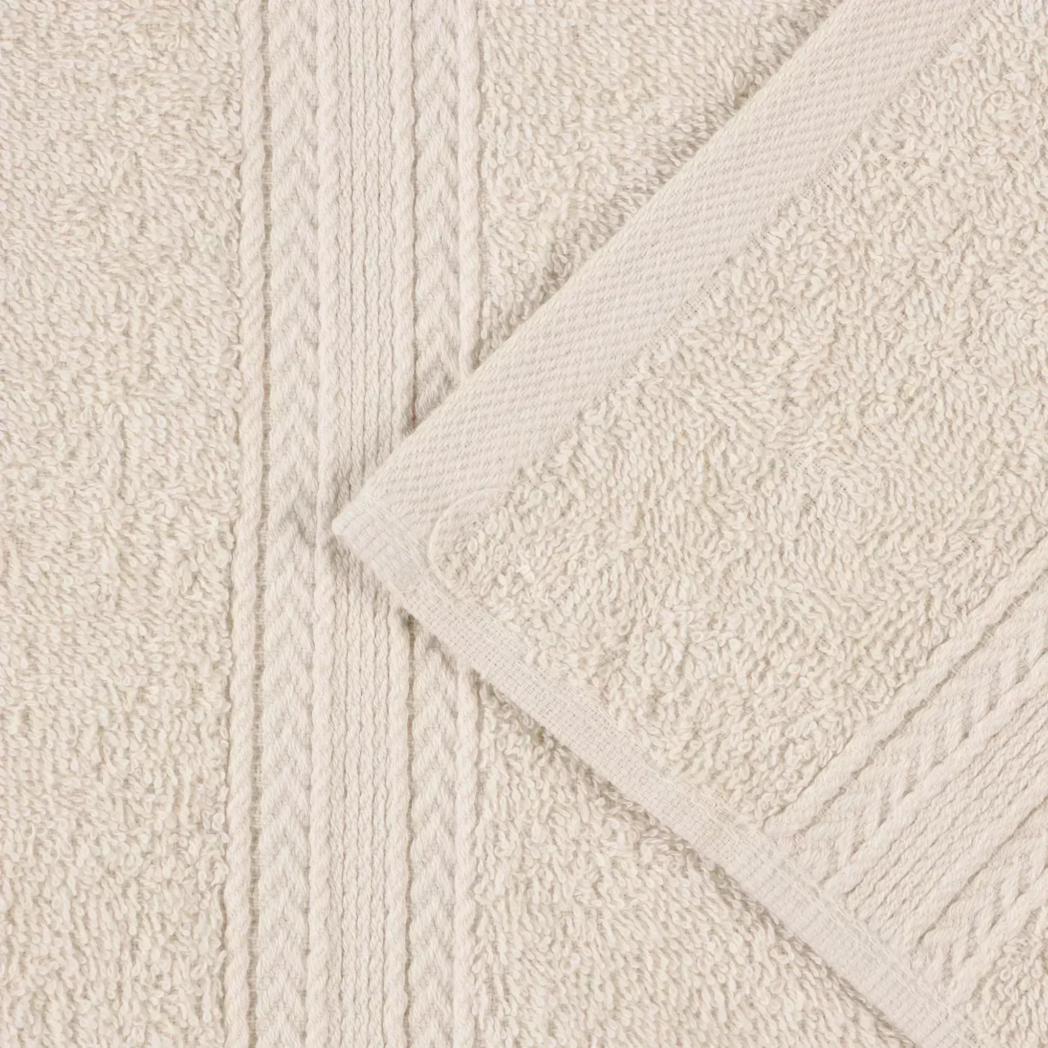 Eco-Friendly Ringspun Cotton Towel Set 8-Piece - Towel Set by Superior Brand