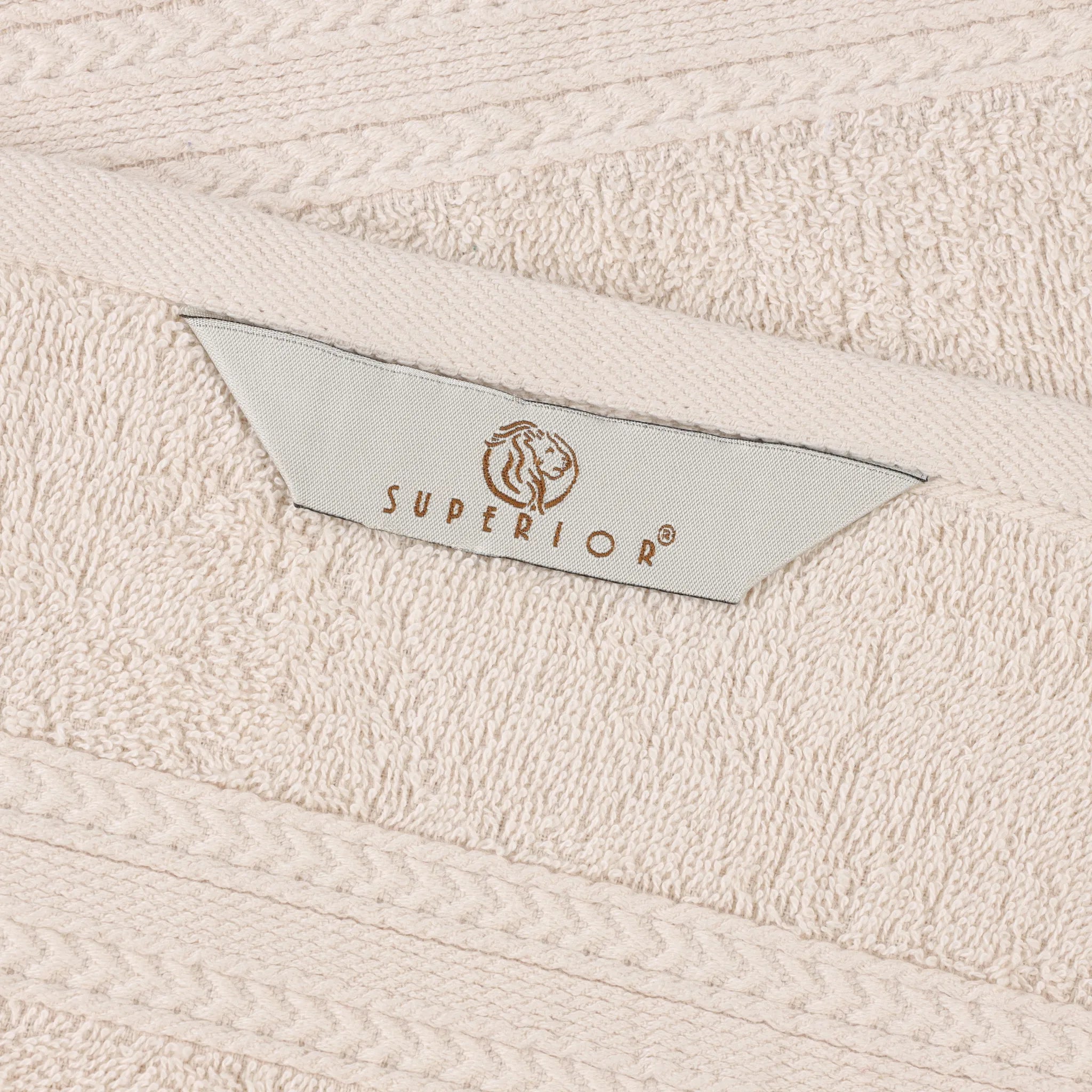 Eco-Friendly Ringspun Cotton Towel Set 8-Piece - Towel Set by Superior Brand