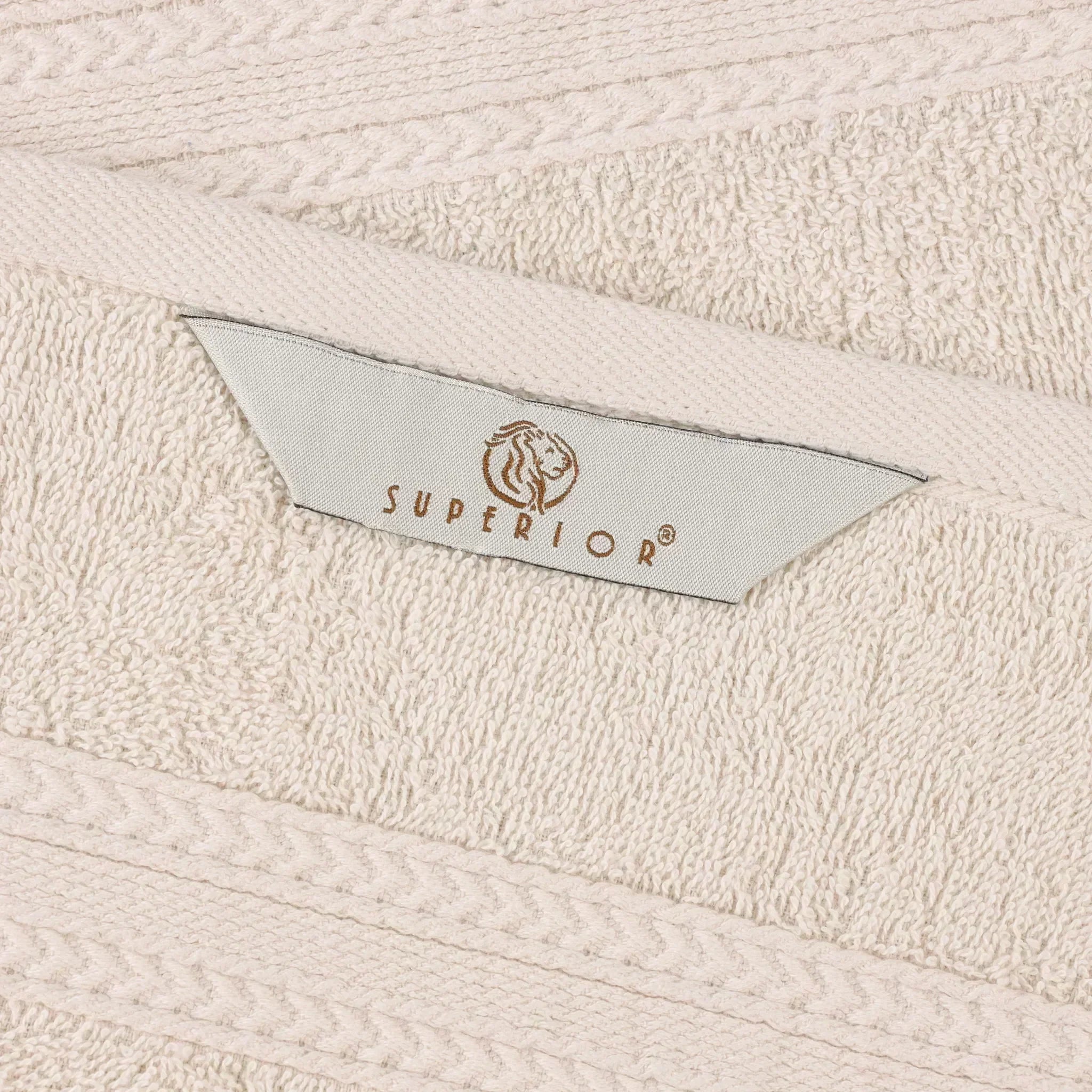 Eco-Friendly Ringspun Cotton Towel Set 8-Piece - Towel Set by Superior Brand