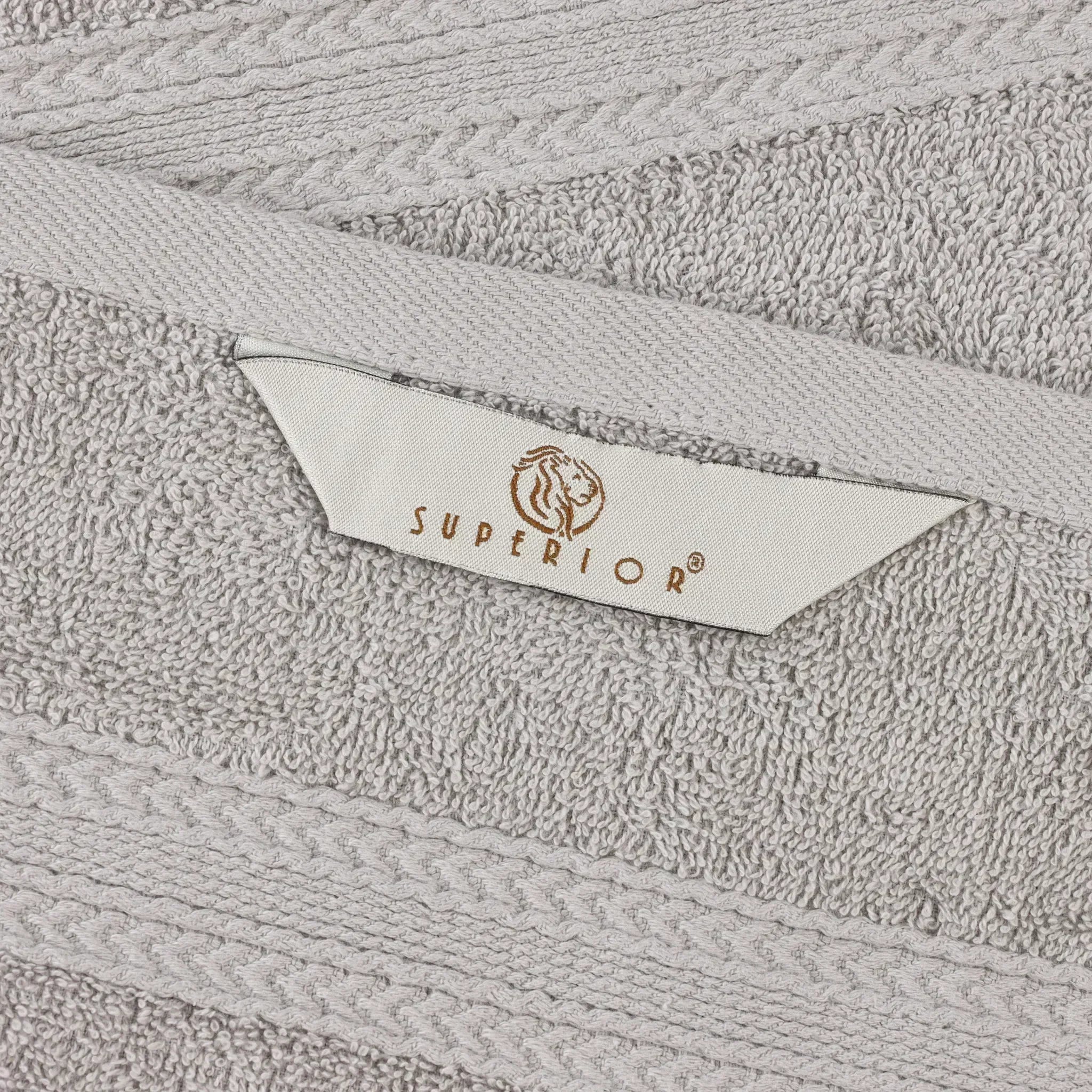 Eco-Friendly Ringspun Cotton Towel Set 8-Piece - Towel Set by Superior Brand