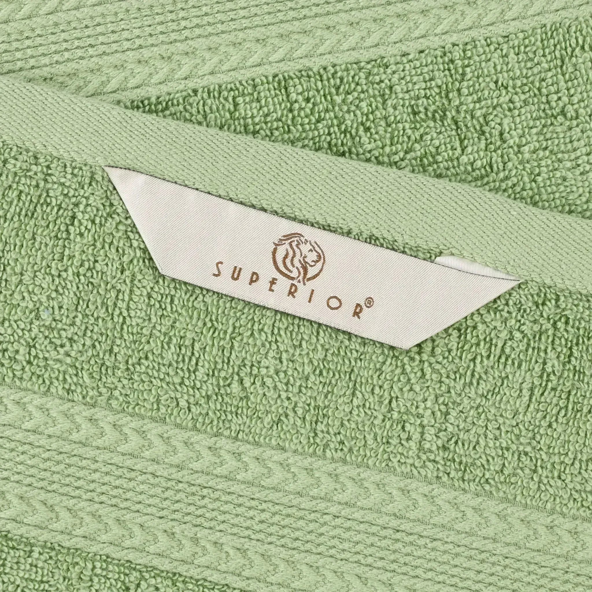 Eco-Friendly Ringspun Cotton Towel Set 8-Piece - Towel Set by Superior Brand