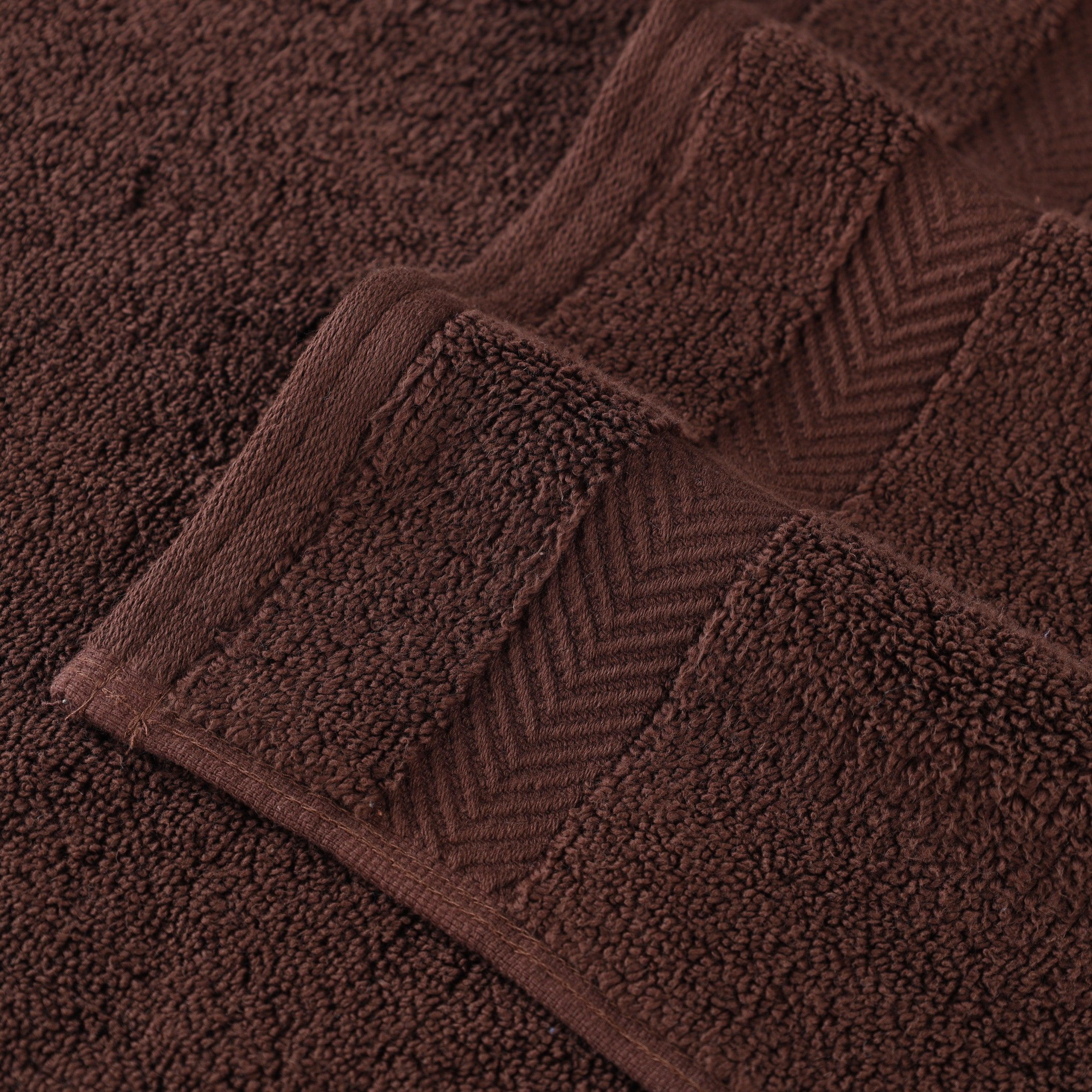 Zero Twist Cotton Solid Ultra-Soft Absorbent Hand Towel Set of 6 - Hand Towel by Superior Brand