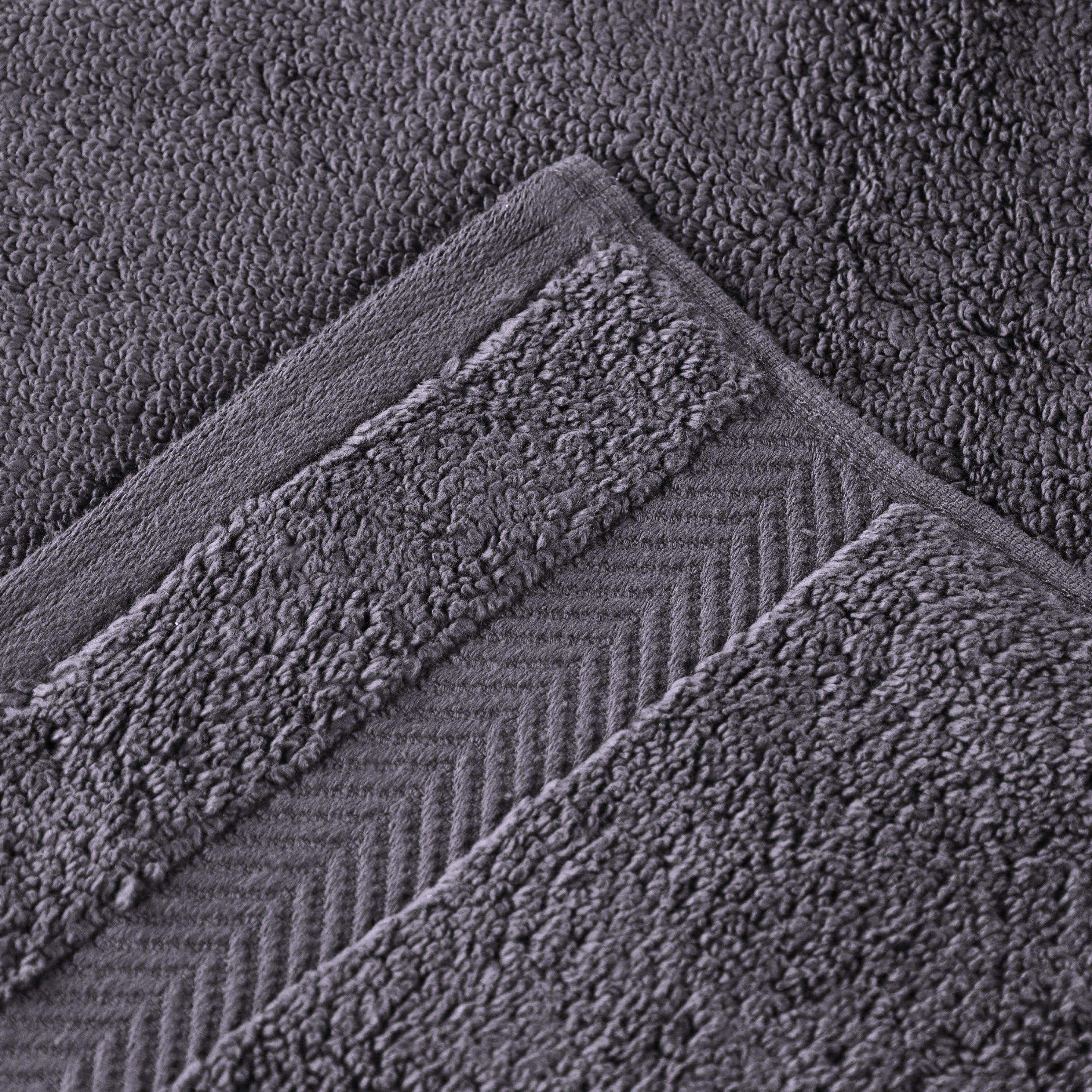 Zero Twist Cotton Ultra-Soft Absorbent Face Towel Washcloth Set of 12 - Face Towel by Superior Brand