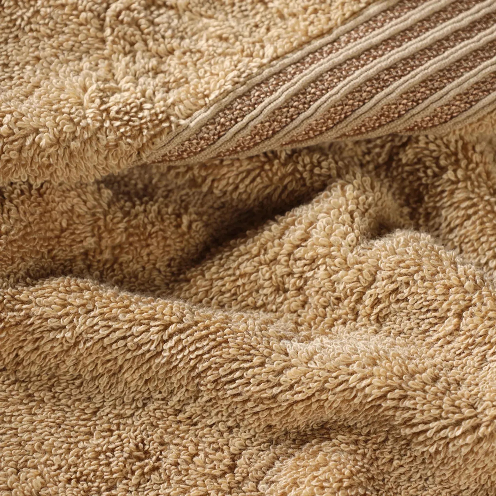 Egyptian Cotton Heritage Plush Towel Set 12 Piece - Egyptian Cotton Towel Set by Superior Brand