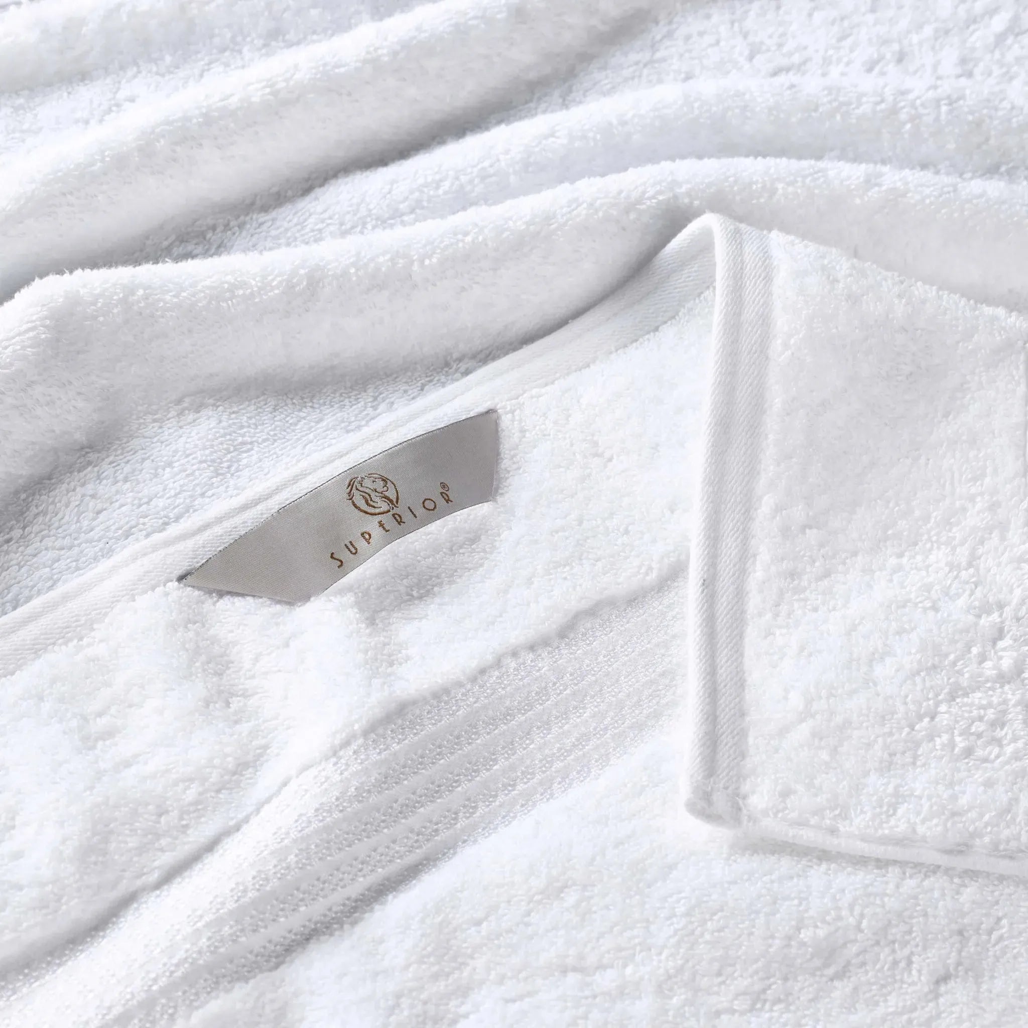 Egyptian Cotton Heritage Plush Towel Set 3 Piece - Egyptian Cotton Towel Set by Superior Brand