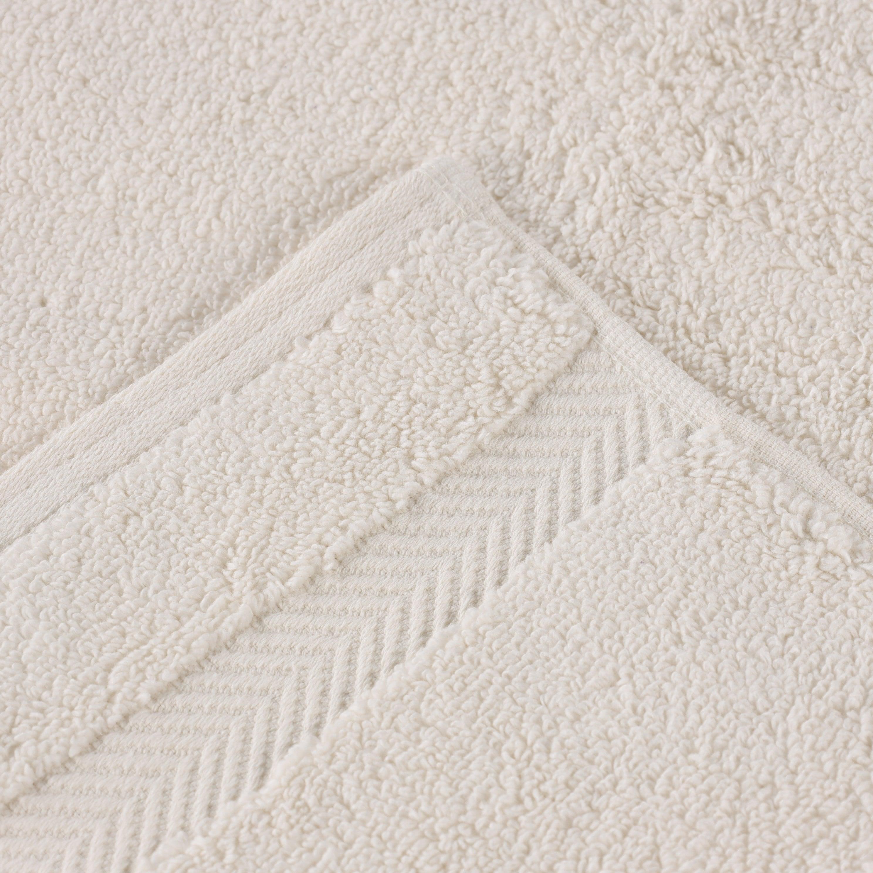 Zero Twist Cotton Solid Ultra-Soft Absorbent Hand Towel Set of 6 - Hand Towel by Superior Brand