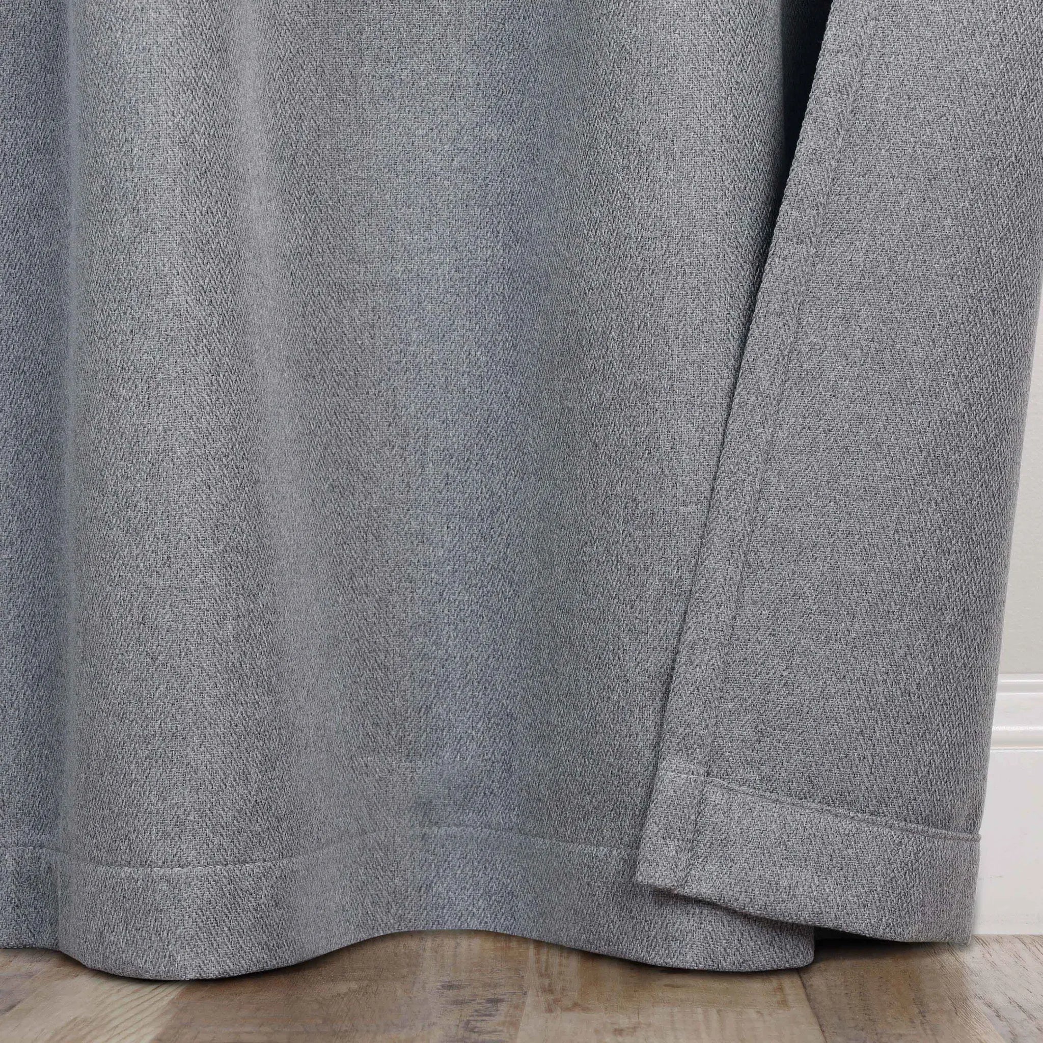 Nyan 100% Blackout Machine Washable Grommet Curtains, Set of 2 Panels - Blackout Curtains by Superior Brand
