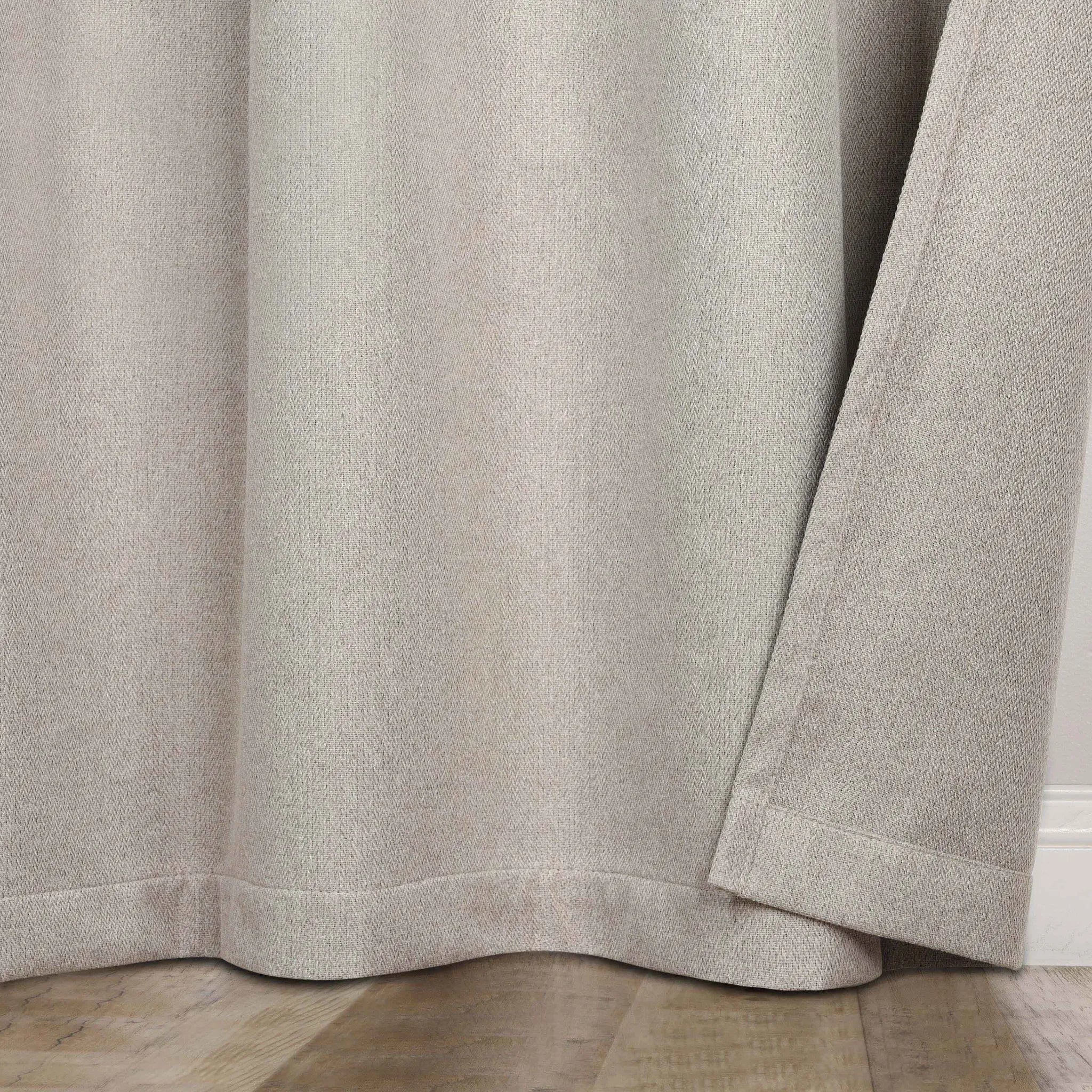 Nyan 100% Blackout Machine Washable Grommet Curtains, Set of 2 Panels - Blackout Curtains by Superior Brand