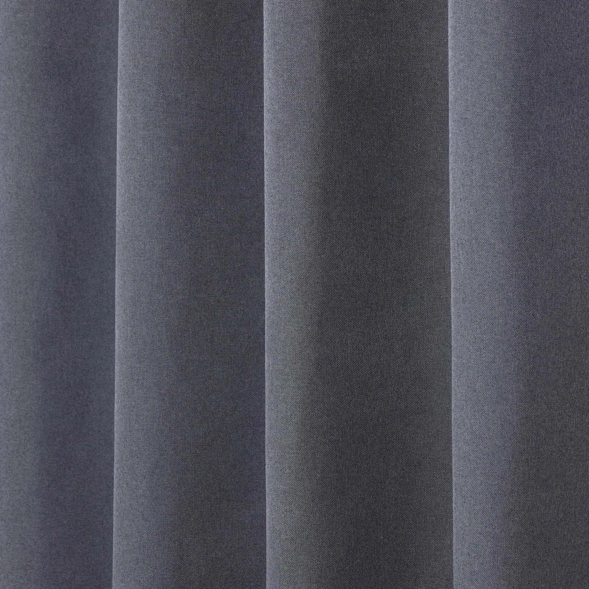 Neal 100% Blackout Machine Washable Grommet Curtains, Set of 2 Panels - Blackout Curtains by Superior Brand
