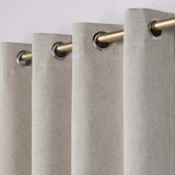Neal 100% Blackout Machine Washable Grommet Curtains, Set of 2 Panels - Blackout Curtains by Superior Brand