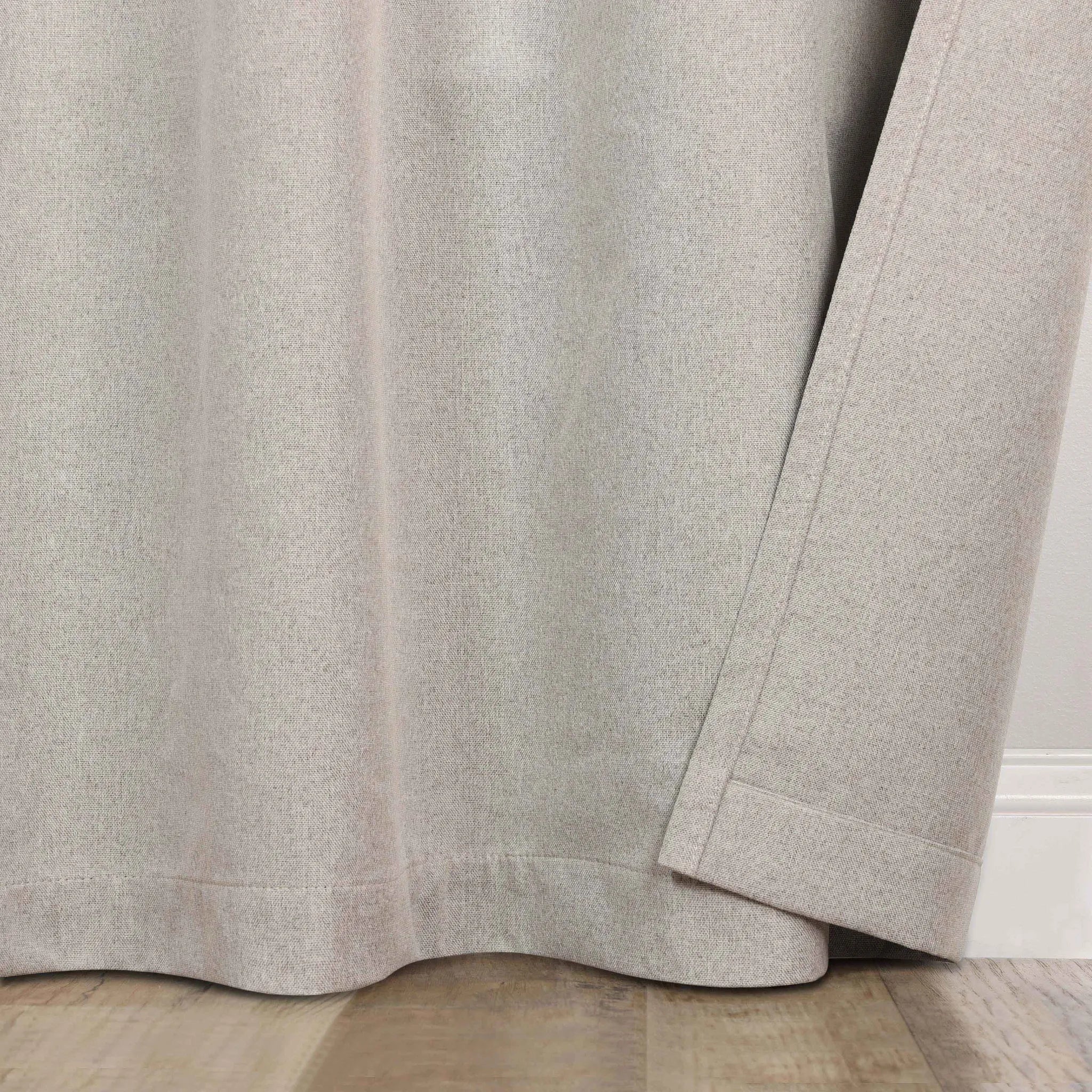 Neal 100% Blackout Machine Washable Grommet Curtains, Set of 2 Panels - Blackout Curtains by Superior Brand