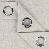 Neal 100% Blackout Machine Washable Grommet Curtains, Set of 2 Panels - Blackout Curtains by Superior Brand