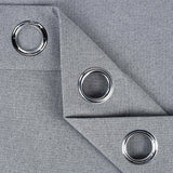 Neal 100% Blackout Machine Washable Grommet Curtains, Set of 2 Panels - Blackout Curtains by Superior Brand