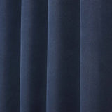 Neal 100% Blackout Machine Washable Grommet Curtains, Set of 2 Panels - Blackout Curtains by Superior Brand