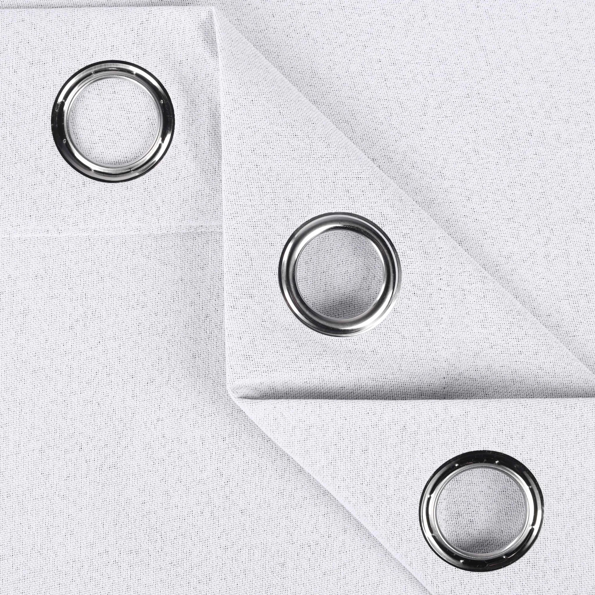 Neal 100% Blackout Machine Washable Grommet Curtains, Set of 2 Panels - Blackout Curtains by Superior Brand