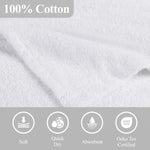 Lyron Cotton Terry Hooded Bath Towel - Hooded Bath Towel by Superior Brand