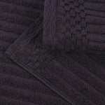 Ribbed Cotton Absorbent Bath Towel Set of 4 - Bath Towel by Superior Brand