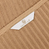 Ribbed Cotton Absorbent Bath Towel Set of 4 - Bath Towel by Superior Brand