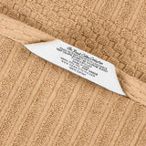 Ribbed Cotton Absorbent Bath Towel Set of 4 - Bath Towel by Superior Brand