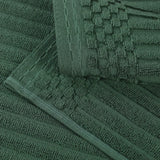 Ribbed Cotton Absorbent Bath Towel Set of 4 - Bath Towel by Superior Brand