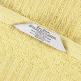 Ribbed Cotton Absorbent Bath Towel Set of 4 - Bath Towel by Superior Brand