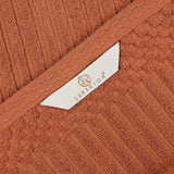 Ribbed Cotton Absorbent Bath Towel Set of 4 - Bath Towel by Superior Brand