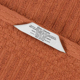 Ribbed Cotton Absorbent Bath Towel Set of 4 - Bath Towel by Superior Brand