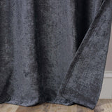Noor Semi-Blackout Chenille Washable Grommet Curtains, Set of 2 Panels - Blackout Curtains by Superior Brand