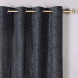 Noor Semi-Blackout Chenille Washable Grommet Curtains, Set of 2 Panels - Blackout Curtains by Superior Brand