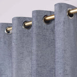 Noor Semi-Blackout Chenille Washable Grommet Curtains, Set of 2 Panels - Blackout Curtains by Superior Brand