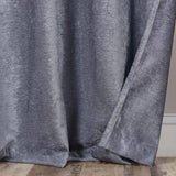 Noor Semi-Blackout Chenille Washable Grommet Curtains, Set of 2 Panels - Blackout Curtains by Superior Brand