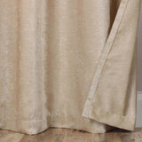 Noor Semi-Blackout Chenille Washable Grommet Curtains, Set of 2 Panels - Blackout Curtains by Superior Brand