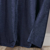 Noor Semi-Blackout Chenille Washable Grommet Curtains, Set of 2 Panels - Blackout Curtains by Superior Brand