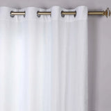 Noor Semi-Blackout Chenille Washable Grommet Curtains, Set of 2 Panels - Blackout Curtains by Superior Brand