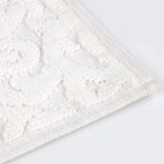 Venere Floral Scroll Textured Machine Washable Bath Rugs, Set of 2 - Bath Rugs by Superior Brand