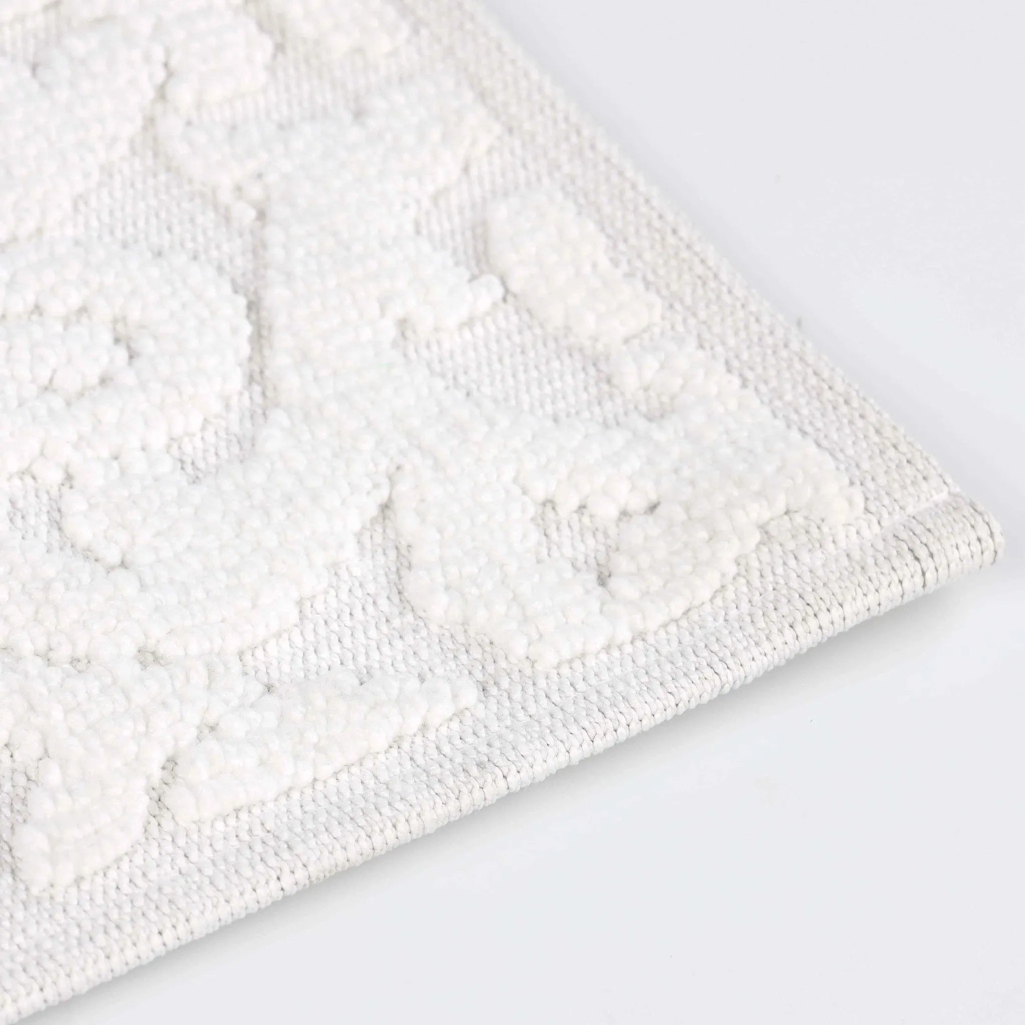 Venere Floral Scroll Textured Machine Washable Bath Rugs, Set of 2 - Bath Rugs by Superior Brand
