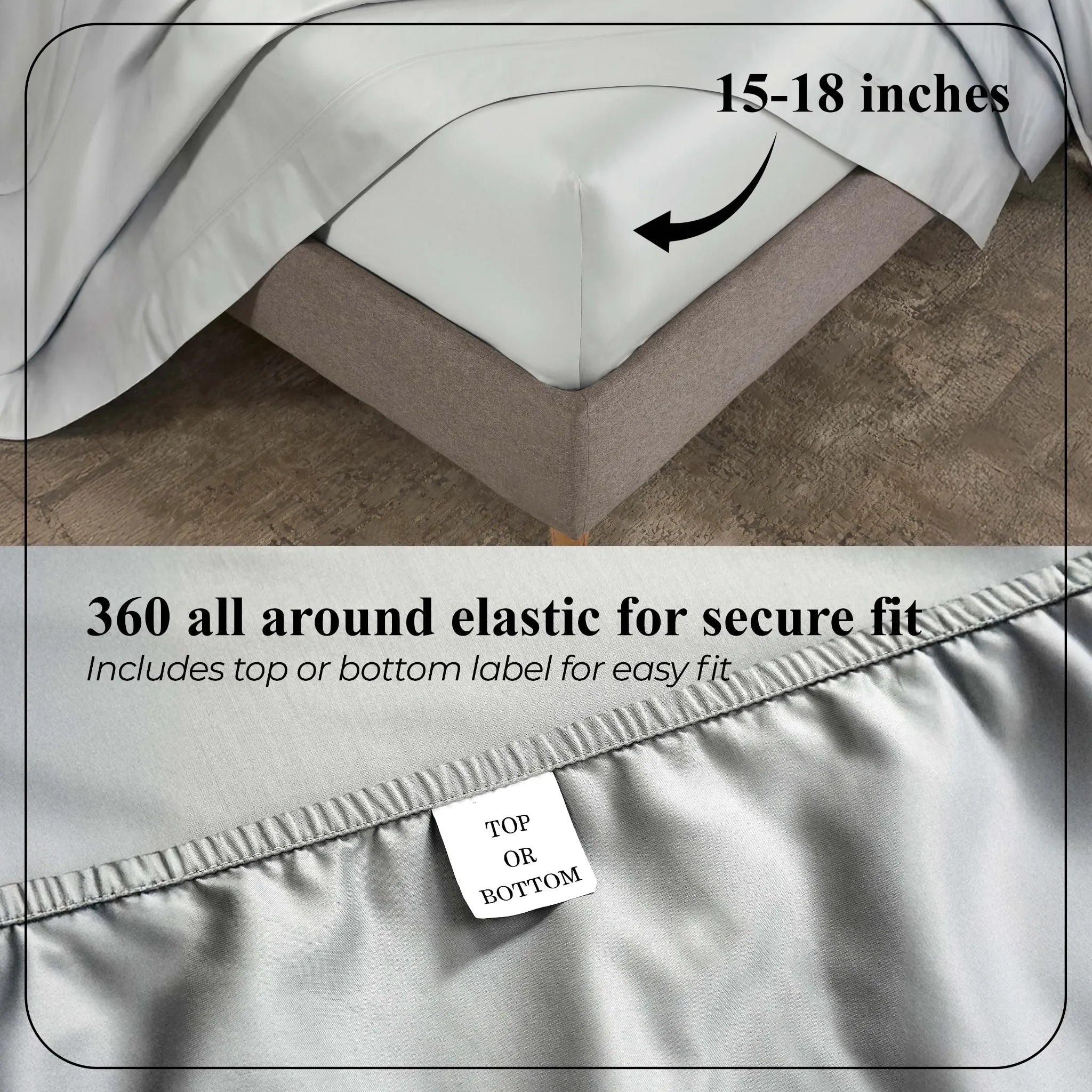 Pavo Cotton 700 Thread Count Perfect Fit Sheet Set - Sheet Set by Superior Brand
