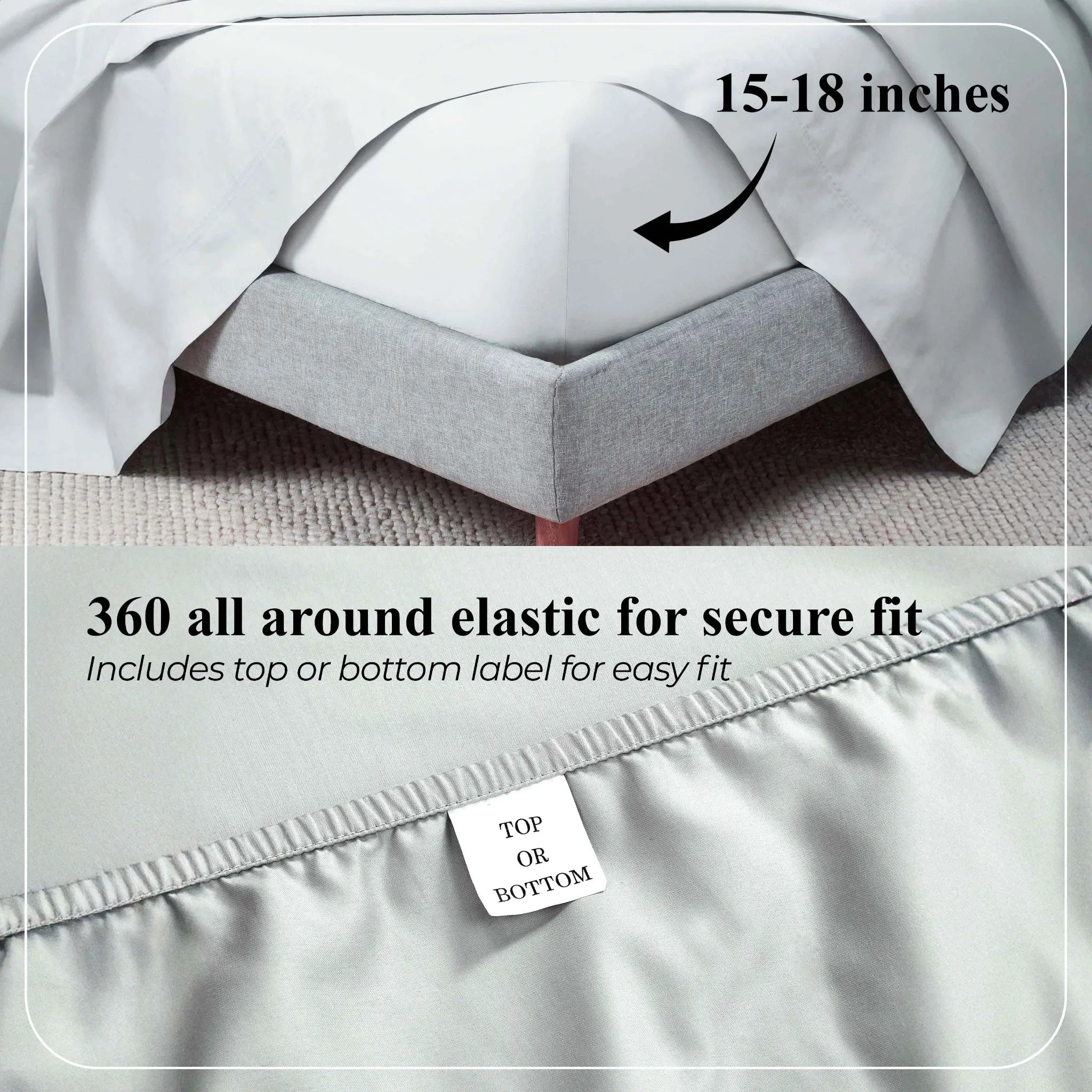 Apus 100% Cotton Perfect Fit Deep Pocket Sheet Set - Sheet Set by Superior Brand
