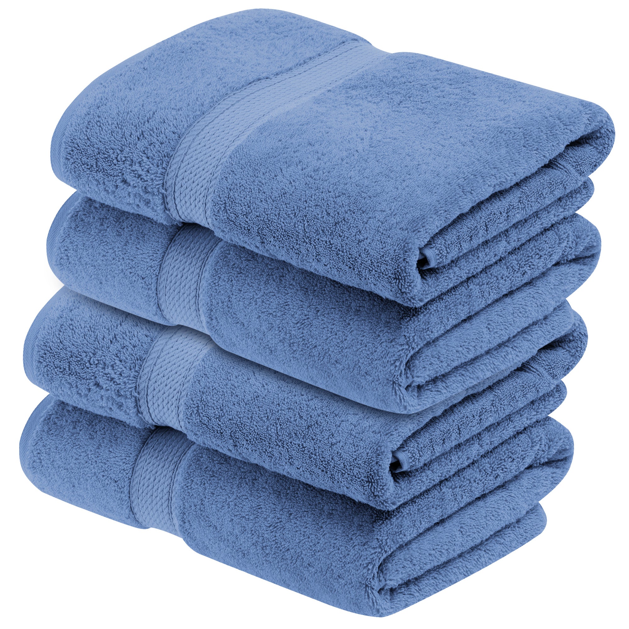 Egyptian Cotton Bath Towel Set 4-Piece - Madison - Egyptian Cotton Bath Towel by Superior Brand