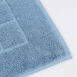 Nora Cotton Solid Absorbent Thick Checkered Washable Bath Mat Set of 2 - Bath Mats by Superior Brand