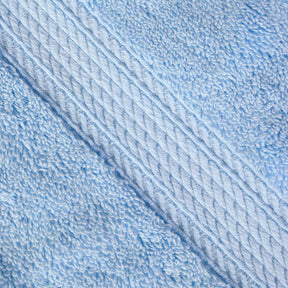 Egyptian Cotton Highly Absorbent 2 Piece Ultra-Plush Solid Bath Sheet Set - Light Blue