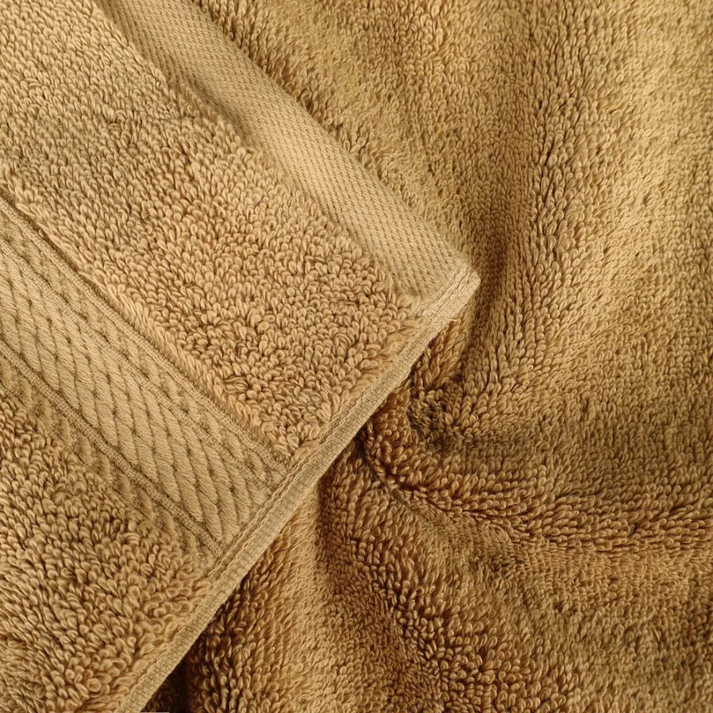 100% Egyptian Cotton Madison Plush Towel Set 9 Piece - Egyptian Cotton Towel Set by Superior Brand