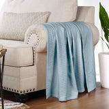 100% Cotton Thermal Blanket – Diamond Weave All-Season, Lightweight & Breathable - Blanket by Superior Brand