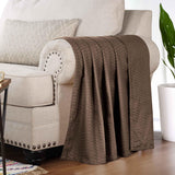 100% Cotton Thermal Blanket – Diamond Weave All-Season, Lightweight & Breathable - Blanket by Superior Brand