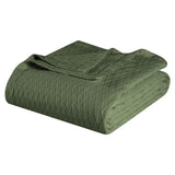 100% Cotton Thermal Blanket – Diamond Weave All-Season, Lightweight & Breathable - Blanket by Superior Brand